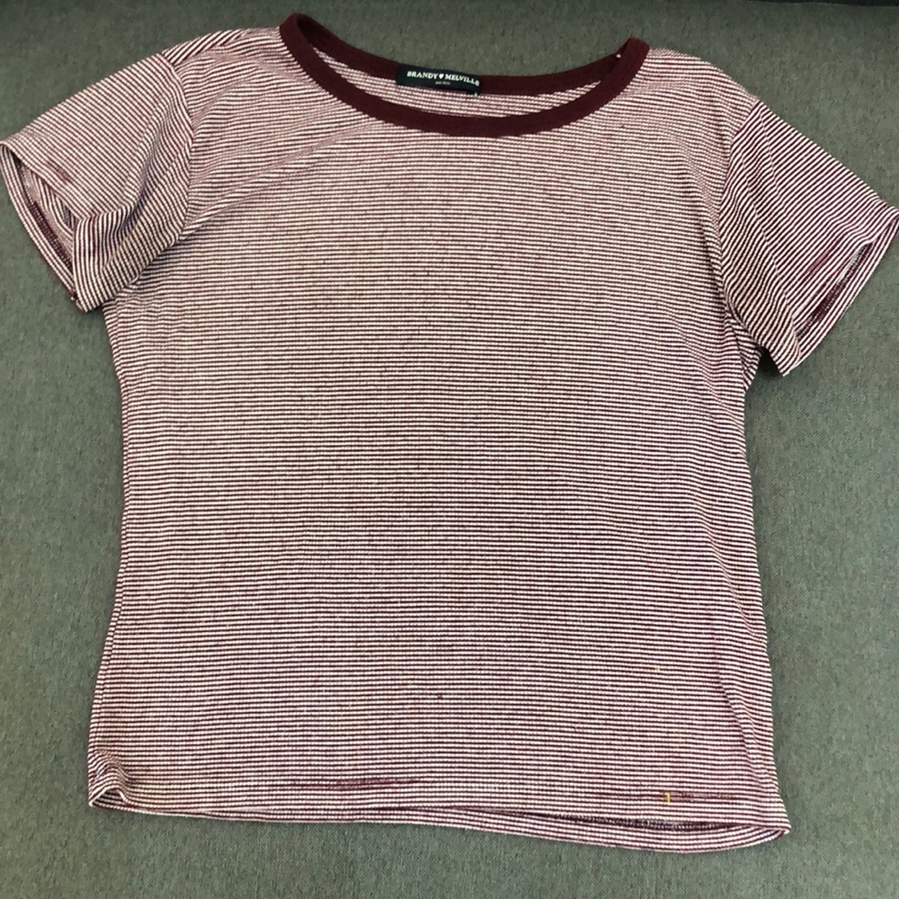 Brandy Melville stripe top.